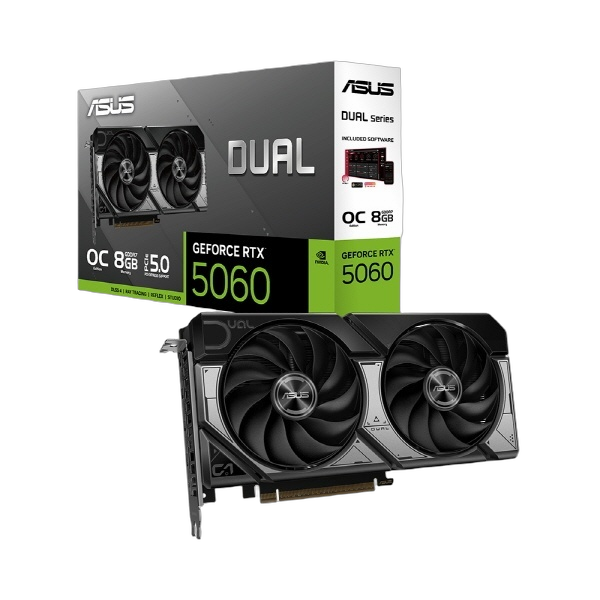 ASUS ASUS Dual GeForce RTX 5060 8GB GDDR7 OC Edition